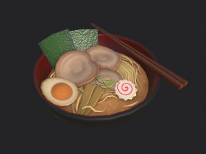 ramen 3D Модель