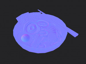 ramen 3D Модель