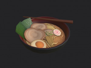 ramen 3D Модель