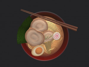 ramen 3D Модель