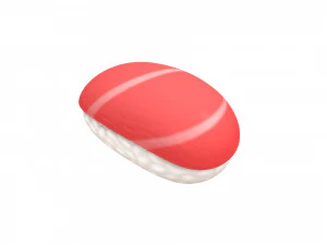 karikat&uuml;r suşi 3D Model