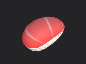 karikat&uuml;r suşi 3D Model