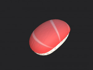 cartoon sushi Modelo 3D