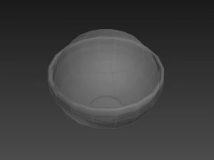 3d rice bowl 3D Model