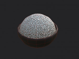 3d rice bowl Modelo 3D