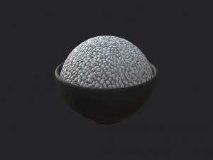 3d rice bowl Modelo 3D