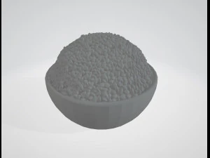 3d rice bowl 3D Model