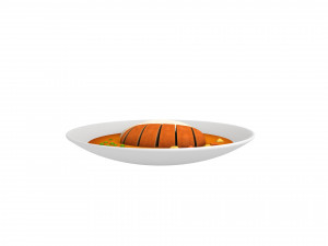curry and rice 3D Модель