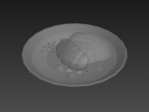 curry and rice 3D Модель