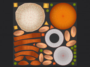 curry and rice 3D Модель