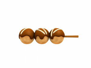 takoyaki 3D 模型