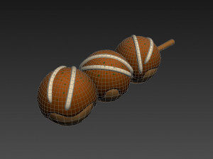 takoyaki 3D 模型