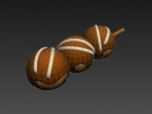 takoyaki 3D 模型