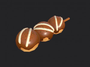 takoyaki 3D 模型
