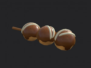 takoyaki 3D 模型