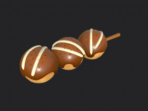 takoyaki 3D 模型
