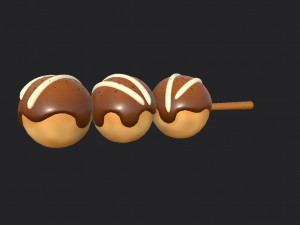 takoyaki 3D 模型