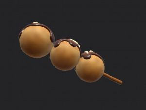 takoyaki 3D 模型