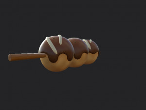 takoyaki 3D 模型
