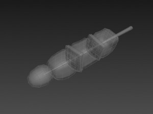 bbq skewer Modelo 3D