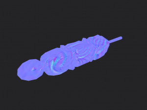 bbq skewer Modelo 3D