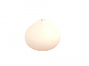 steamed buns Modelo 3D