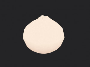 steamed buns Modelo 3D