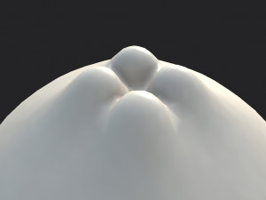 steamed buns Modelo 3D
