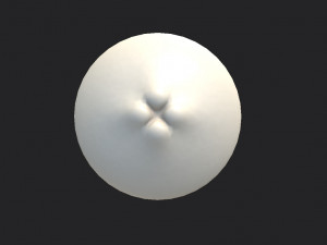 steamed buns Modelo 3D