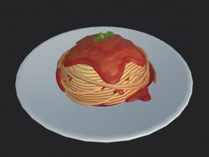 spaghetti 3D Model