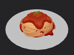 spaghetti Model 3D