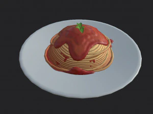 spaghetti 3D Model