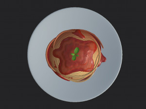 spaghetti Model 3D