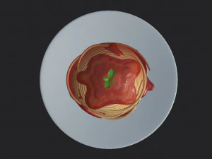 spaghetti 3D Model