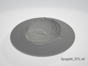 spaghetti Model 3D