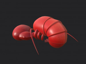 cartoon food pack 2 Modello 3D