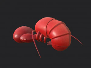cartoon food pack 2 3D Model