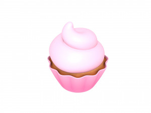 cupcake Modelo 3D