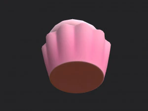 bolinho Modelo 3D