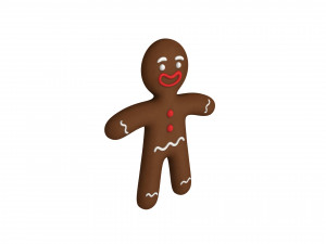 gingerbread Modelo 3D