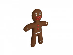 gingerbread 3D Model