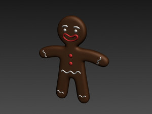 gingerbread Modelo 3D