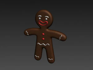gingerbread 3D Model