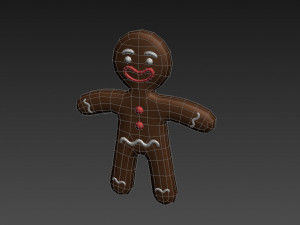 gingerbread Modelo 3D