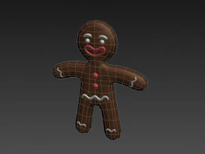 gingerbread 3D Model