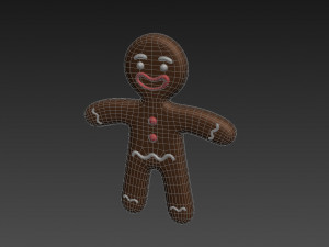 gingerbread Modelo 3D