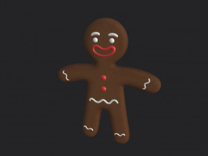 gingerbread Modelo 3D