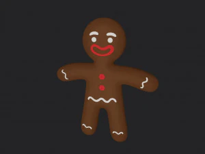 gingerbread 3D Model