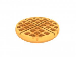 waffle 3D Model