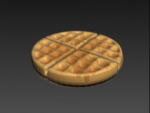 waffle 3D मॉडल